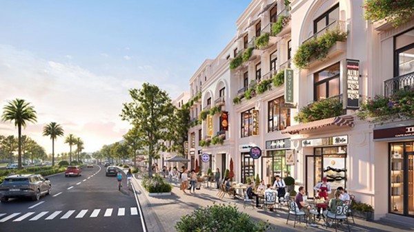 Nhà phố tại vùng lõi Vịnh Tiên: Một điểm đến đa giá trị sống