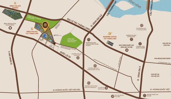 Noble Palace Tay Thang Long: Tâm điểm mới của đại lộ thương mại phía Tây Hà Nội Noble Palace Tay Thang Long: Tâm điểm mới của đại lộ thương mại phía Tây Hà Nội