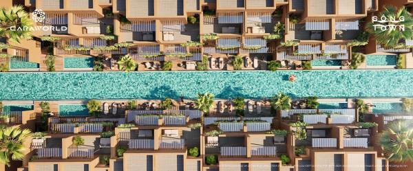 RiverSpa Townshop nâng tầm giá trị sống tại thủ phủ giải trí vịnh biển CaraWorld