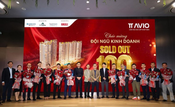 TT AVIO sold out dự án - 1 năm kỳ tích của liên doanh Nhật Bản TT AVIO sold out dự án - 1 năm kỳ tích của liên doanh Nhật Bản