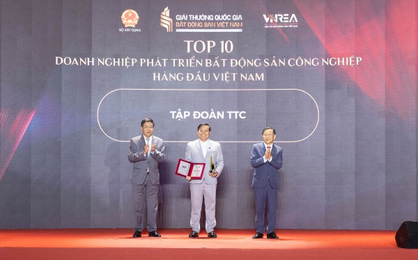 Tập đoàn TTC - Top 10 Doanh nghiệp phát triển BĐSCN hàng đầu Việt Nam