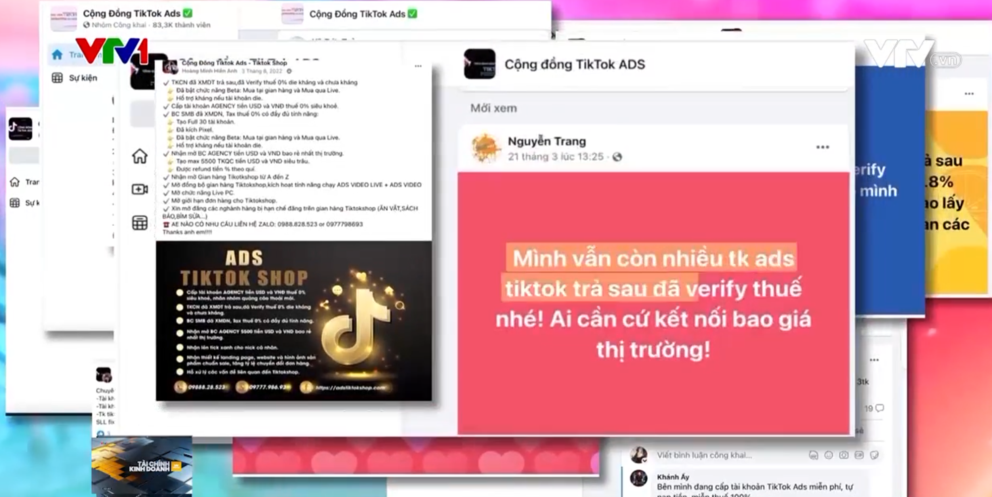 Bất thường dịch vụ cho thuê "tài khoản miễn thuế" mua quảng cáo trên TikTok?