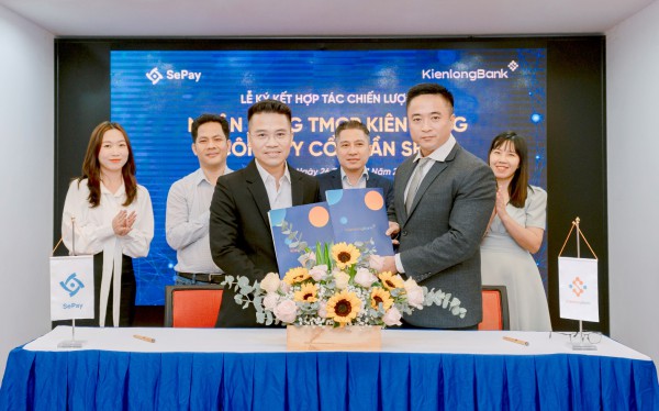 KienlongBank ký kết hợp tác chiến lược với SePay