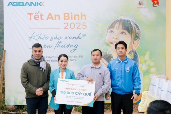 ABBANK phát động gây quỹ 100.000 cây xanh