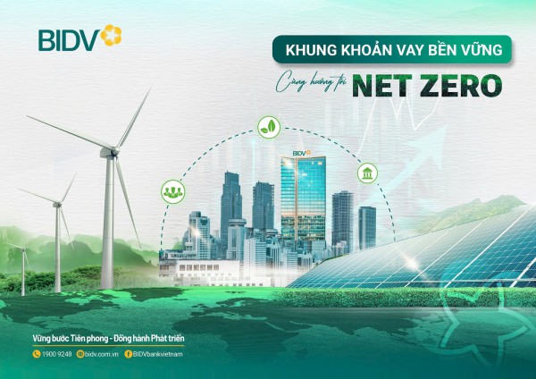 BIDV đồng hành cùng doanh nghiệp hướng tới Net Zero