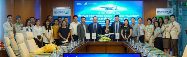 Bamboo Airways, Bảo hiểm PVI và Chubb Việt Nam hợp tác phát triển BambooCARE