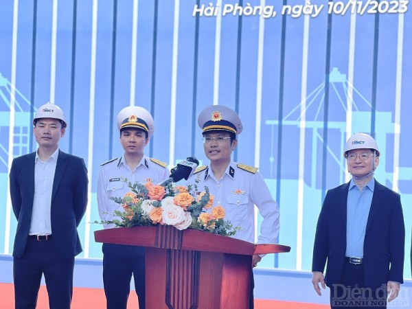 Cảng Container Quốc tế Tân cảng Hải Phòng đón TEU 1 triệu thông qua