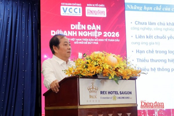 DIỄN ĐÀN DOANH NGHIỆP 2026: Kỳ vọng chính sách hỗ trợ doanh nghiệp phát triển bền vững