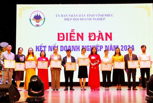 Diễn đàn kết nối doanh nghiệp tỉnh Vĩnh Phúc năm 2024