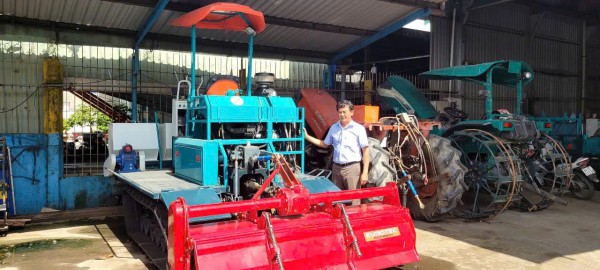 Doanh nghiệp Tư Sang Cái Bè hướng đến phát triển cơ khí nông nghiệp công nghệ cao Doanh nghiệp Tư Sang Cái Bè hướng đến phát triển cơ khí nông nghiệp công nghệ cao