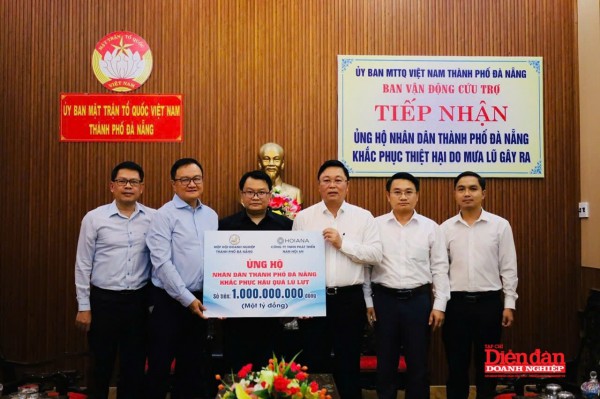 Doanh nghiệp Đà Nẵng chung sức khắc phục hậu quả thiên tai Doanh nghiệp Đà Nẵng chung sức khắc phục hậu quả thiên tai