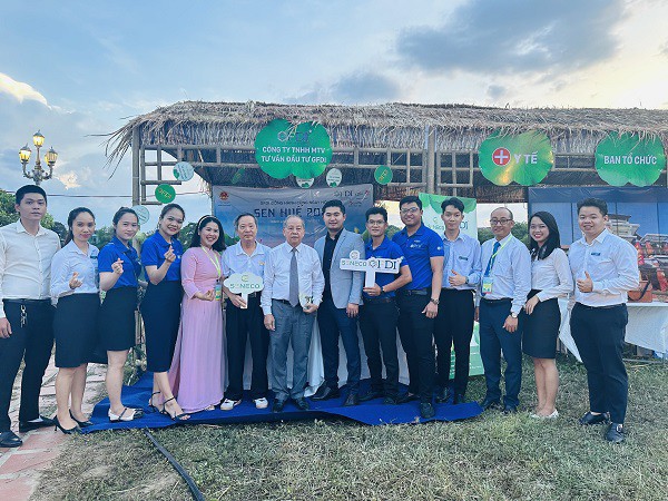 GFDI đồng hành cùng “Ngày hội Sen Huế 2023” và trưng bày sản phẩm chén dĩa lá sen Seneco