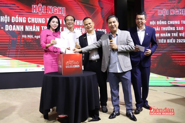 Hội nghị Hội đồng chung tuyển Giải thưởng Sao Đỏ - Doanh nhân trẻ Việt Nam tiêu biểu 2025 Hội nghị Hội đồng chung tuyển Giải thưởng Sao Đỏ - Doanh nhân trẻ Việt Nam tiêu biểu 2025