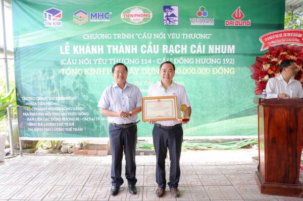 Khánh thành Cầu Rạch Cái Nhum – điểm tựa giao thông mới cho vùng đất Cà Mau