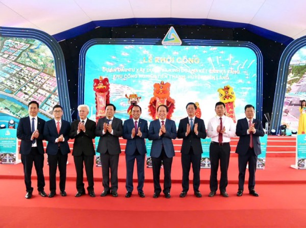 Khởi công Khu công nghiệp Tiên Thanh – Vươn mình đón sóng đầu tư mới