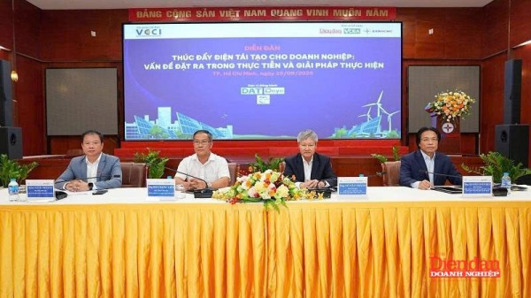 “Khơi thông điểm nghẽn” thúc đẩy phát triển thị trường điện tái tạo cho doanh nghiệp “Khơi thông điểm nghẽn” thúc đẩy phát triển thị trường điện tái tạo cho doanh nghiệp