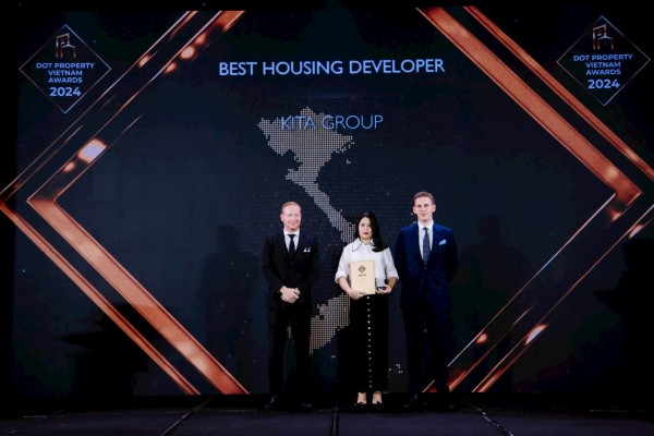 Kita Group tiếp tục dành chiến thắng tại Dot Property Vietnam Awards 2024