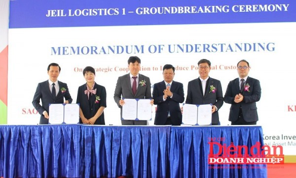 Kỳ vọng lớn vào dự án của Tập đoàn Jeil tại Hải Phòng Kỳ vọng lớn vào dự án của Tập đoàn Jeil tại Hải Phòng