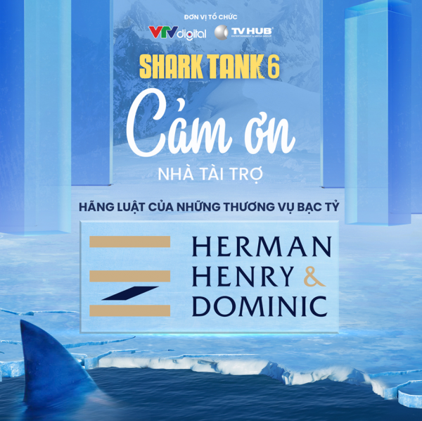 Lần đầu tiên Shark Tank Việt Nam có nhà tài trợ là một hãng luật