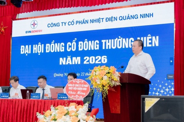 Nhiệt điện Quảng Ninh tổ chức thành công Đại hội đồng cổ đông thường niên năm 2026