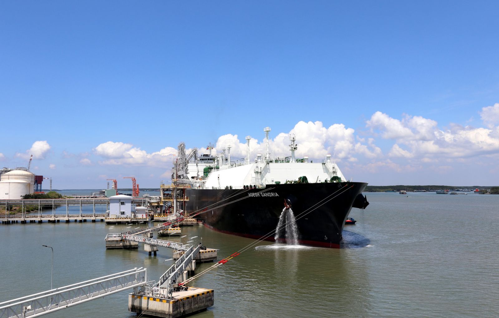 PV GAS triển khai hoạt động hệ thống kho cảng LNG Thị Vải an toàn - hiệu quả