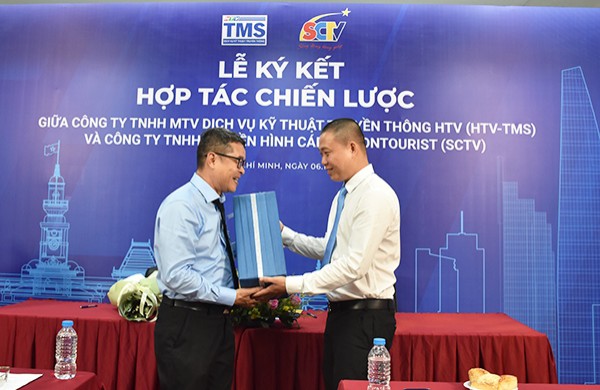SCTV ký kết hợp tác chiến lược với HTV-TMS