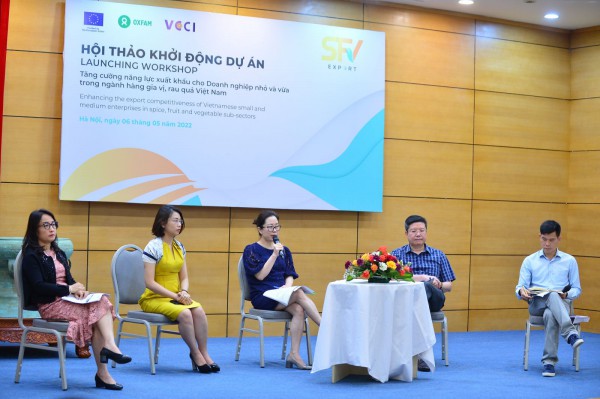 SFV-Export: Tăng cường năng lực xuất khẩu cho doanh nghiệp vừa và nhỏ trong ngành hàng gia vị, rau quả Việt Nam