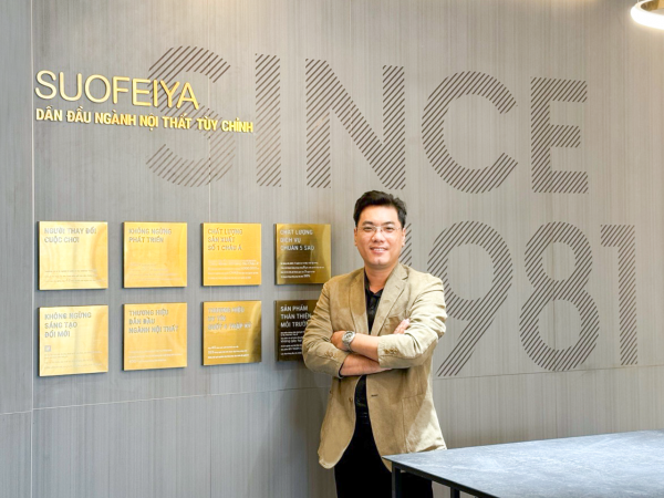 Tập đoàn nội thất tùy chỉnh Suofeiya bổ nhiệm giám đốc kinh doanh mới tại Việt Nam