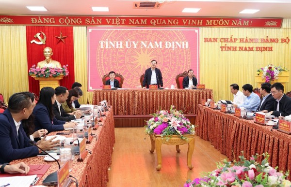 Thêm doanh nghiệp tìm kiếm cơ hội đầu tư tại Nam Định