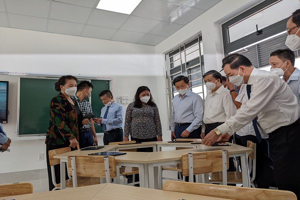 Trungnam Group bàn giao trường học 97 tỷ đồng tại Bến Tre