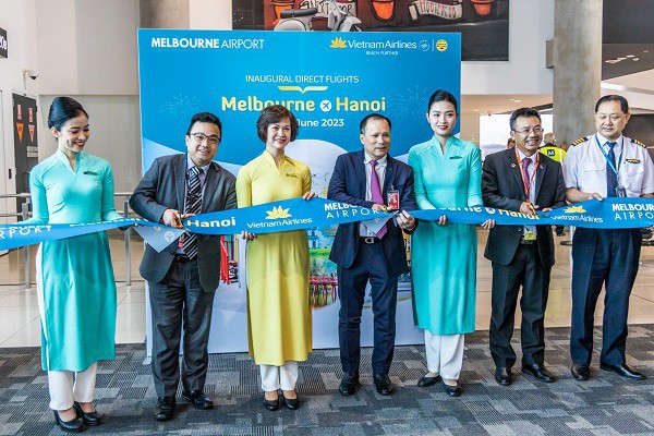 Vietnam Airlines khai trương đường bay Hà Nội – Melbourne