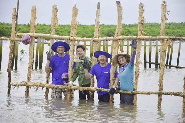 Vinamilk triển khai dự án tái sinh 25 hecta rừng ngập mặn tại Cà Mau