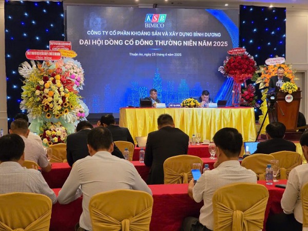 ĐHCĐ 2025 KSB: Phát hành thêm cổ phiếu để tăng vốn điều lệ, đẩy mạnh khai thác khoáng sản