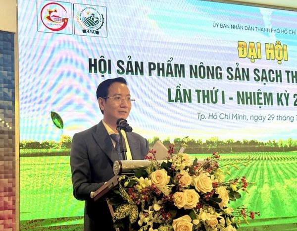 Ông Nguyễn Đình Tùng làm Chủ tịch Hội Nông sản sạch TP HCM