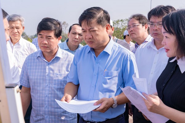 Bí thư Tỉnh ủy Đắk Lắk kiểm tra, thúc đẩy tiến độ các dự án, công trình trọng điểm Bí thư Tỉnh ủy Đắk Lắk kiểm tra, thúc đẩy tiến độ các dự án, công trình trọng điểm