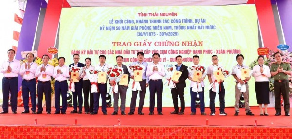 Bức tranh đầu tư tại Thái Nguyên: Sức bật từ những dự án tầm vóc