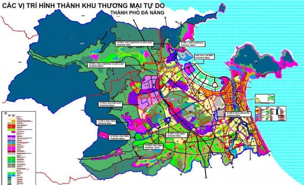 Cận cảnh khu vực Vịnh Đà Nẵng được lấn biển để xây Khu thương mại tự do