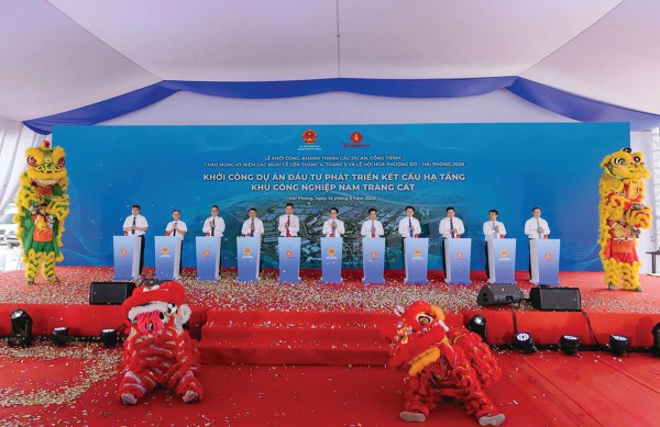 Hạ tầng đồng bộ đưa Hải Phòng bứt phá trong kỷ nguyên mới Hạ tầng đồng bộ đưa Hải Phòng bứt phá trong kỷ nguyên mới