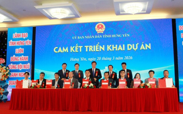 Hưng Yên gặp mặt doanh nghiệp, doanh nhân năm 2026: Đồng hành phát triển, kiến tạo tương lai Hưng Yên gặp mặt doanh nghiệp, doanh nhân năm 2026: Đồng hành phát triển, kiến tạo tương lai