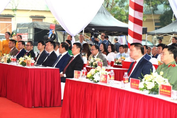 Nghệ An: Khởi công đồng loạt trường phổ thông nội trú liên cấp vùng biên giai đoạn 2