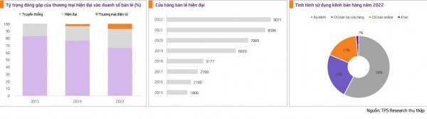 Những yếu tố nào hậu thuẫn cho sự phát triển ngành bán lẻ?