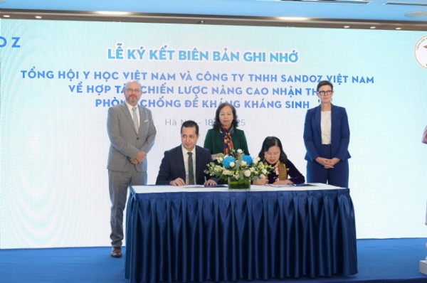 Sandoz tài trợ chiến dịch nâng cao nhận thức về đề kháng kháng sinh