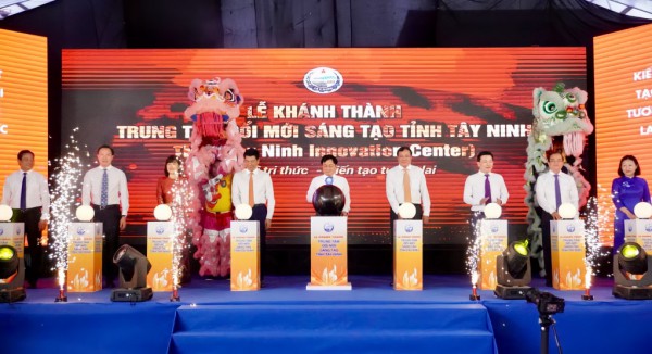 Tây Ninh khánh thành Trung tâm Đổi mới sáng tạo