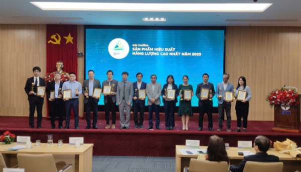 Tôn vinh các giải pháp và sản phẩm sử dụng năng lượng hiệu quả năm 2025