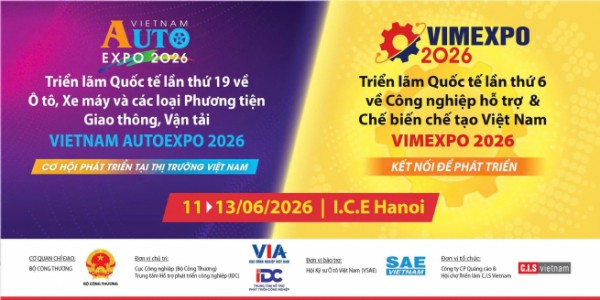 VIMEXPO 2026: Đổi mới công nghệ, kết nối chuỗi cung ứng, hướng tới tương lai xanh VIMEXPO 2026: Đổi mới công nghệ, kết nối chuỗi cung ứng, hướng tới tương lai xanh