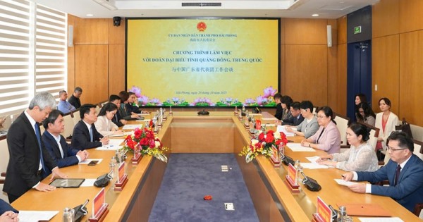 Xúc tiến mở lại đường bay Hải Phòng - Thâm Quyến, thúc đẩy phát triển du lịch và đầu tư