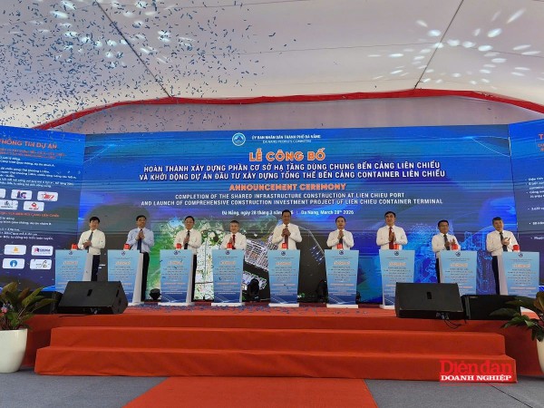 Đà Nẵng: Hoàn thành phần cơ sở dùng chung cảng Liên Chiểu hơn 3.400 tỷ đồng Đà Nẵng: Hoàn thành phần cơ sở dùng chung cảng Liên Chiểu hơn 3.400 tỷ đồng
