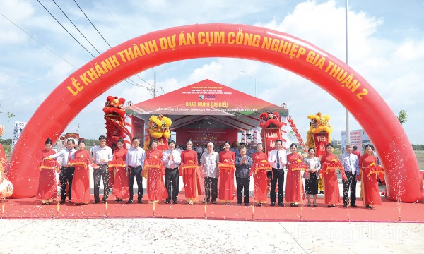Đồng Tháp đẩy mạnh phát triển hạ tầng khu công nghiệp Đồng Tháp đẩy mạnh phát triển hạ tầng khu công nghiệp