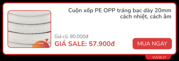 5 vật dụng chống nóng và cách nhiệt cho hè nhà nào cũng cần, nhiều món giảm giá đến 40%