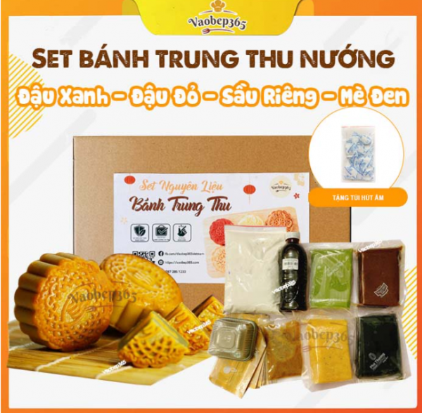 Các set tự làm bánh trung thu giá chỉ từ 99.000 đồng: Loại truyền thống, rau câu lẫn bánh chay đều có đủ